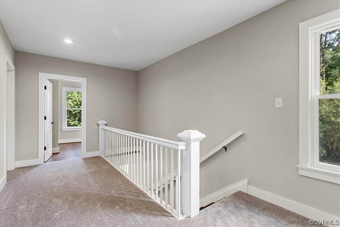 6704 Courthouse Road Church Road, VA 23833 - Photo 14 of 27 a view of a hallway with window