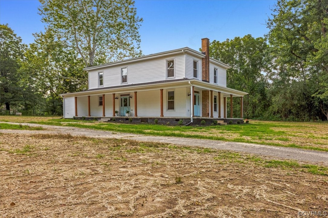 6704 Courthouse Road Church Road, VA 23833 - Photo 21 of 27 a house view with a garden space