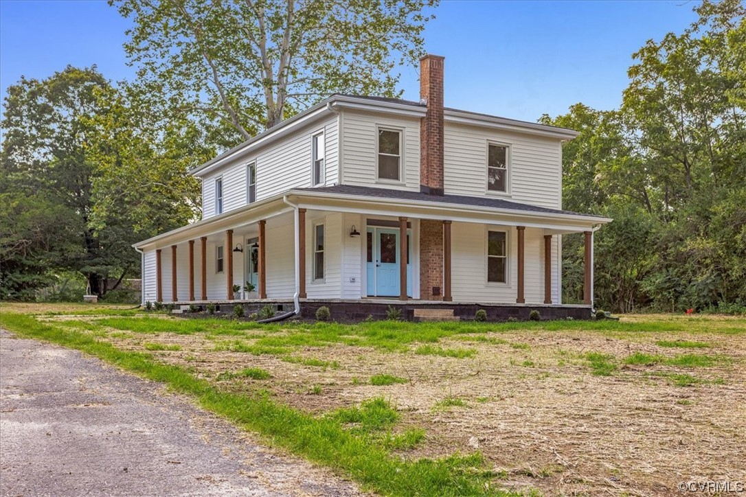 6704 Courthouse Road Church Road, VA 23833 - Photo 22 of 27 a view of a house with a yard and sitting area