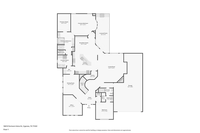 $650,000 | 18610 Partners Voice Drive, Cypress, TX 77433