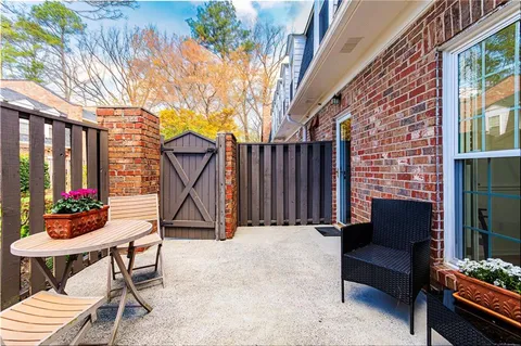 a view of outdoor seating