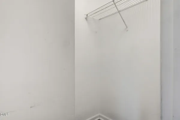 a view of a rack on the wall