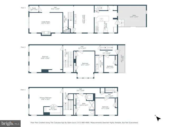 a aerial view of a city with tall buildings