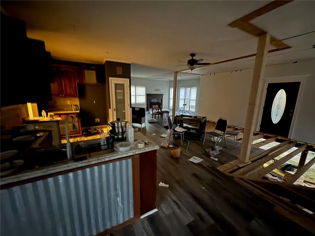 924 Highway 138 Stockbridge, GA 30281 - Photo 4 of 10 a view of a kitchen with a sink and cabinets