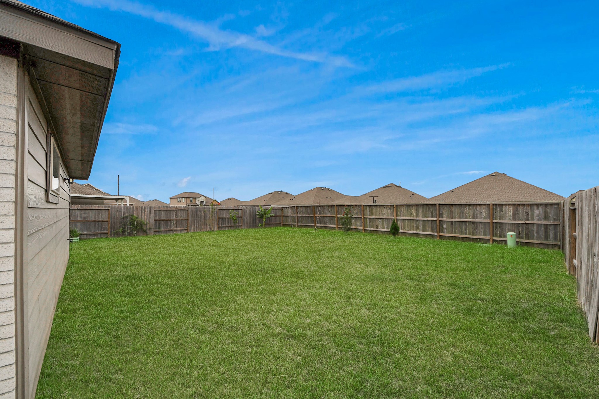 14230 Elrington Holw Trail Rosharon, TX 77583 - Photo 40 of 42 a view of a house with a backyard