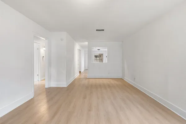 wooden floor in an empty room