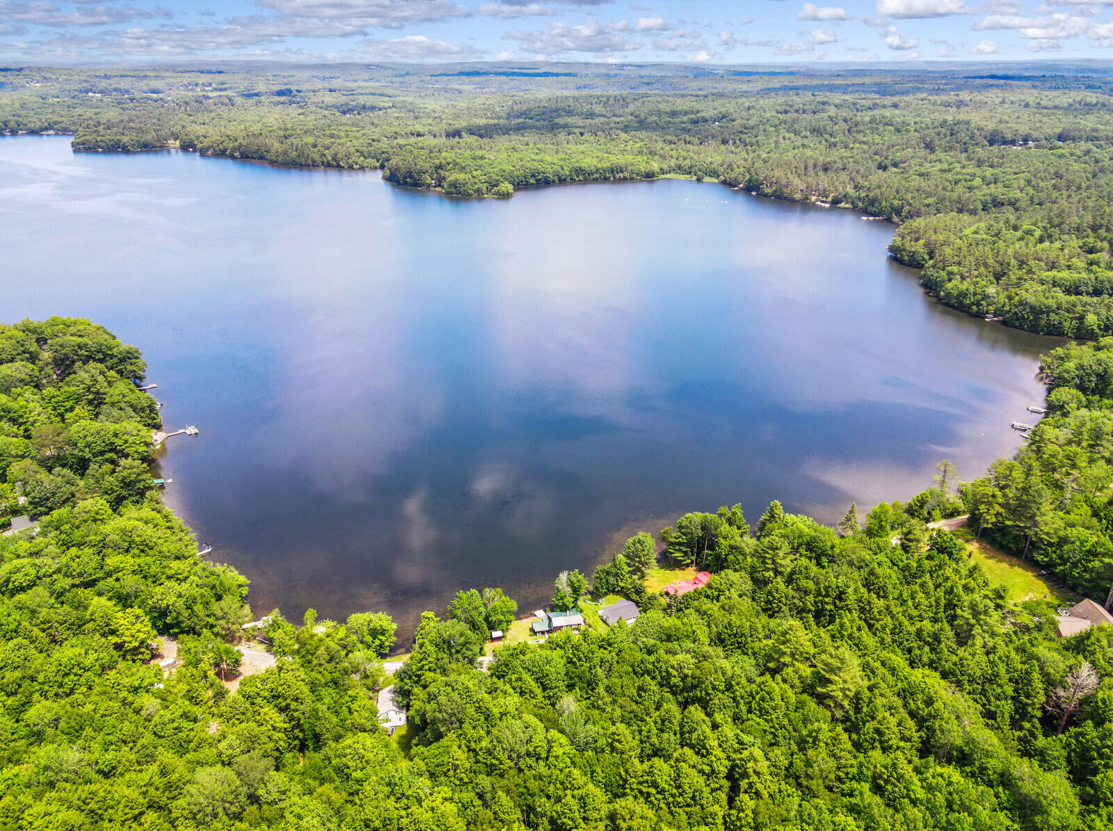 73 Pleasant Point Road Vassalboro, ME 04989 - Photo 8 of 31 From high above