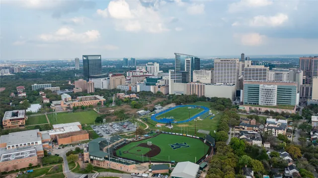 a view of a room with stairs and a table