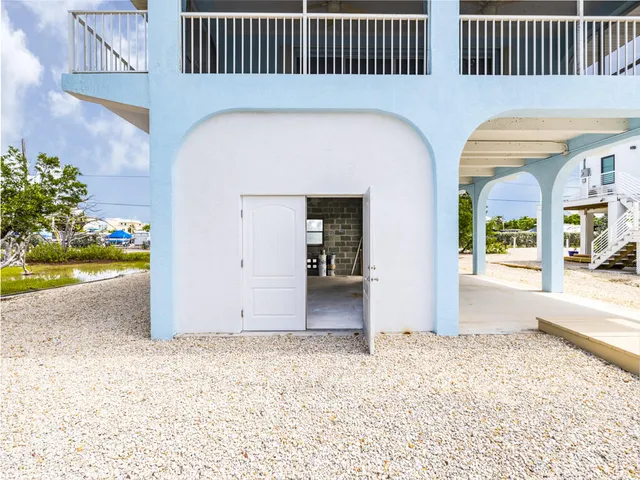 a house with view of lake