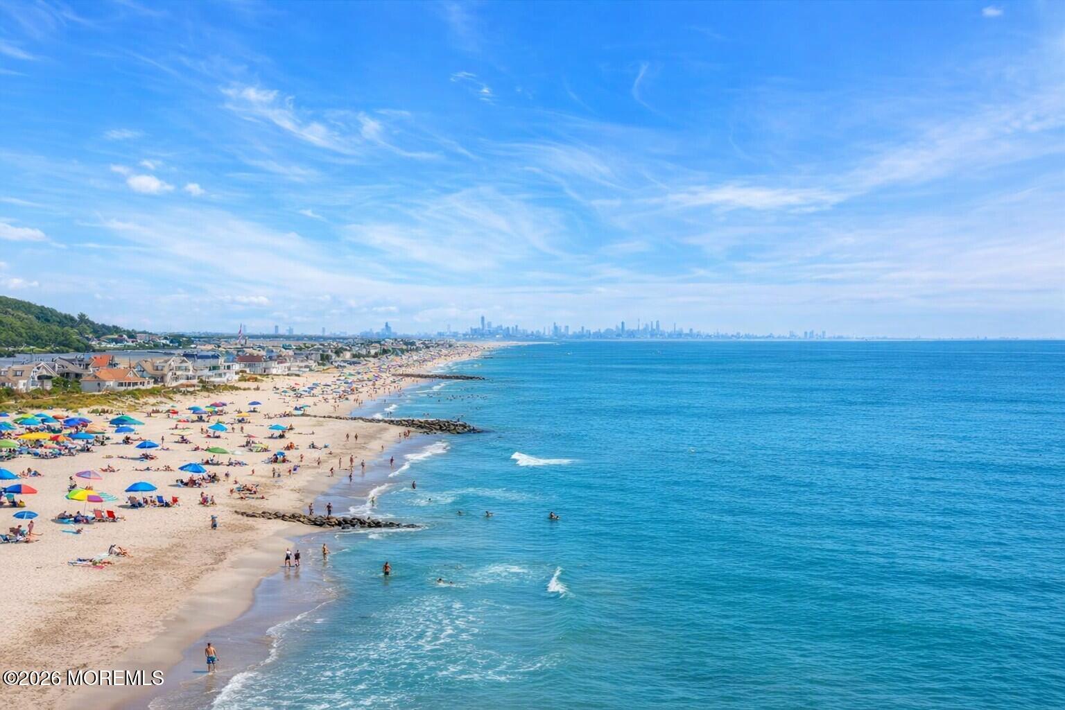 6 Beach Street Sea Bright, NJ 07760 - Photo 23 of 31 Summer beach scene