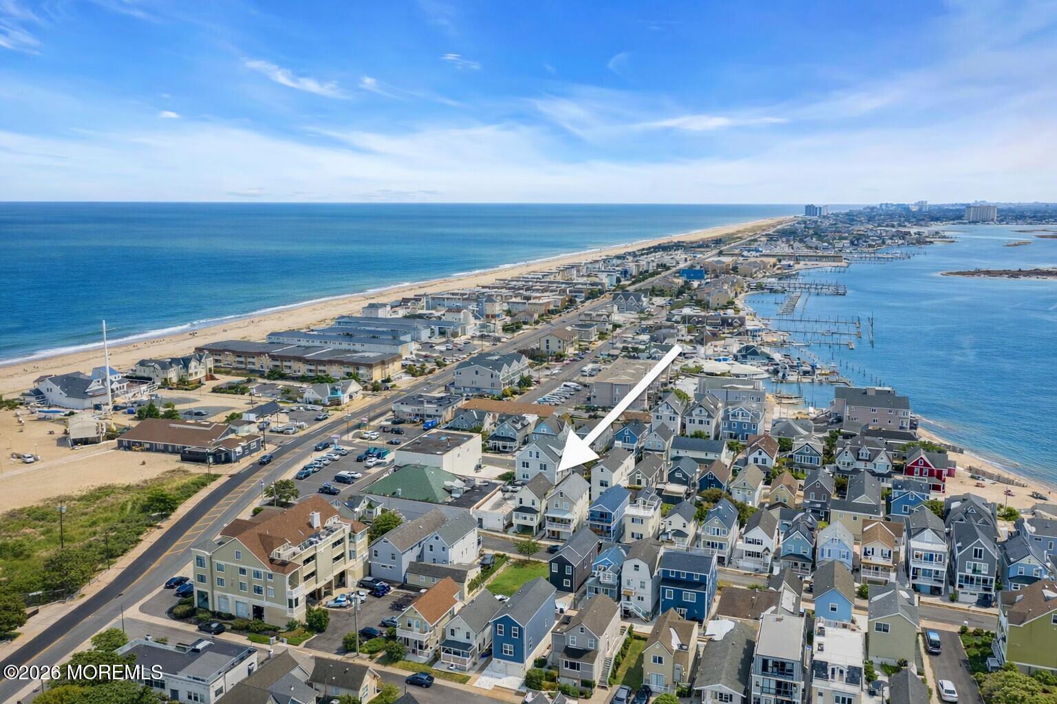 6 Beach Street Sea Bright, NJ 07760 - Photo 3 of 31 an aerial view of a city