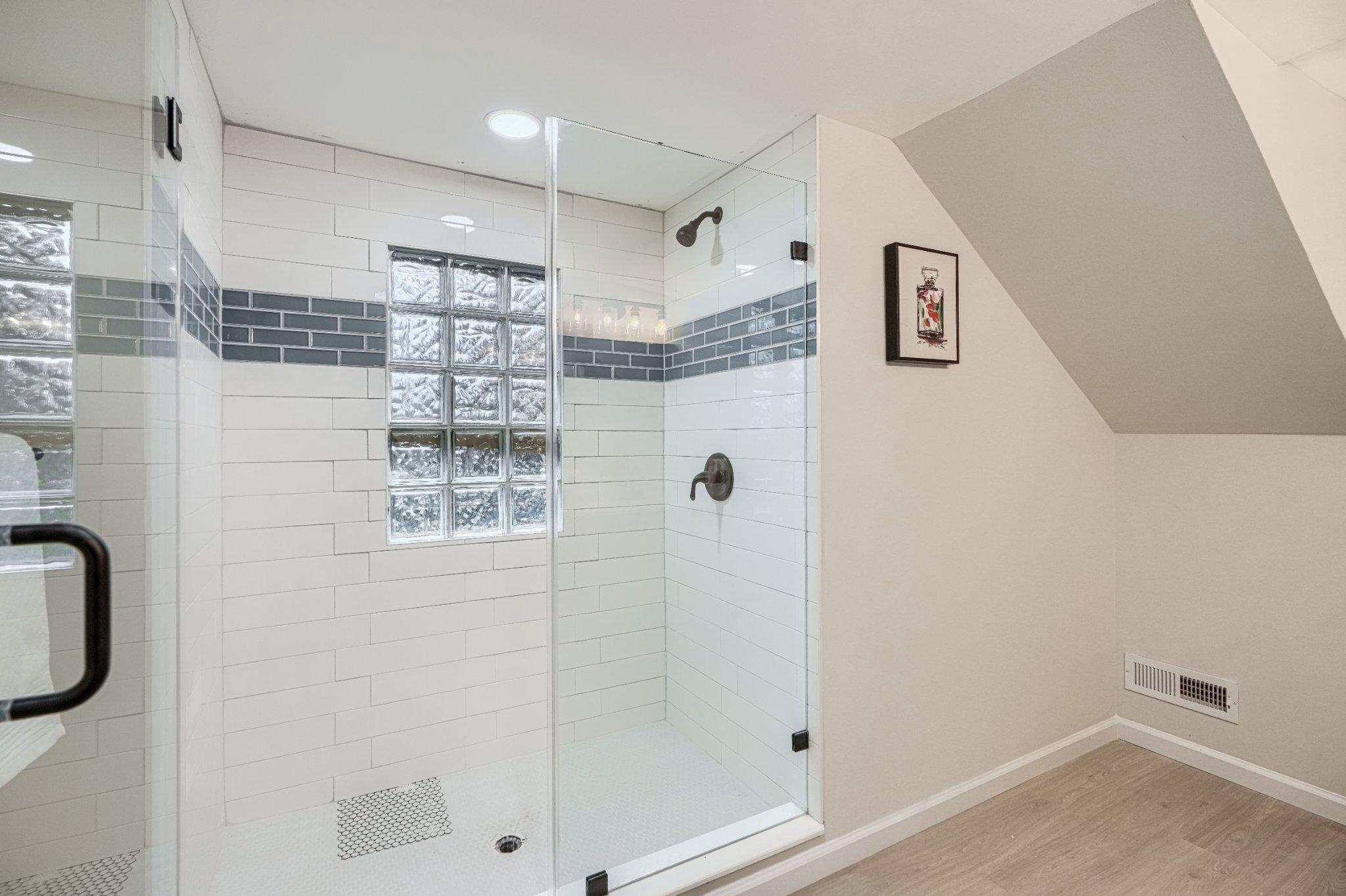 2345 Paper Mill Road Phoenix, MD 21131 - Photo 34 of 49 Sleek and modern shower with glass door