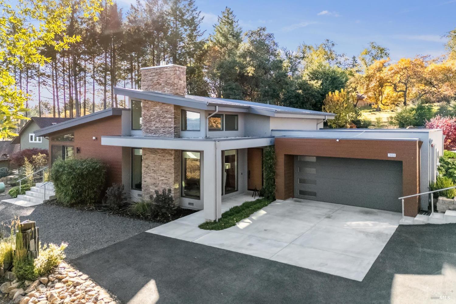 2800 Rollo Road Santa Rosa, CA 95404 - Photo 1 of 1 front view of a house with a garage