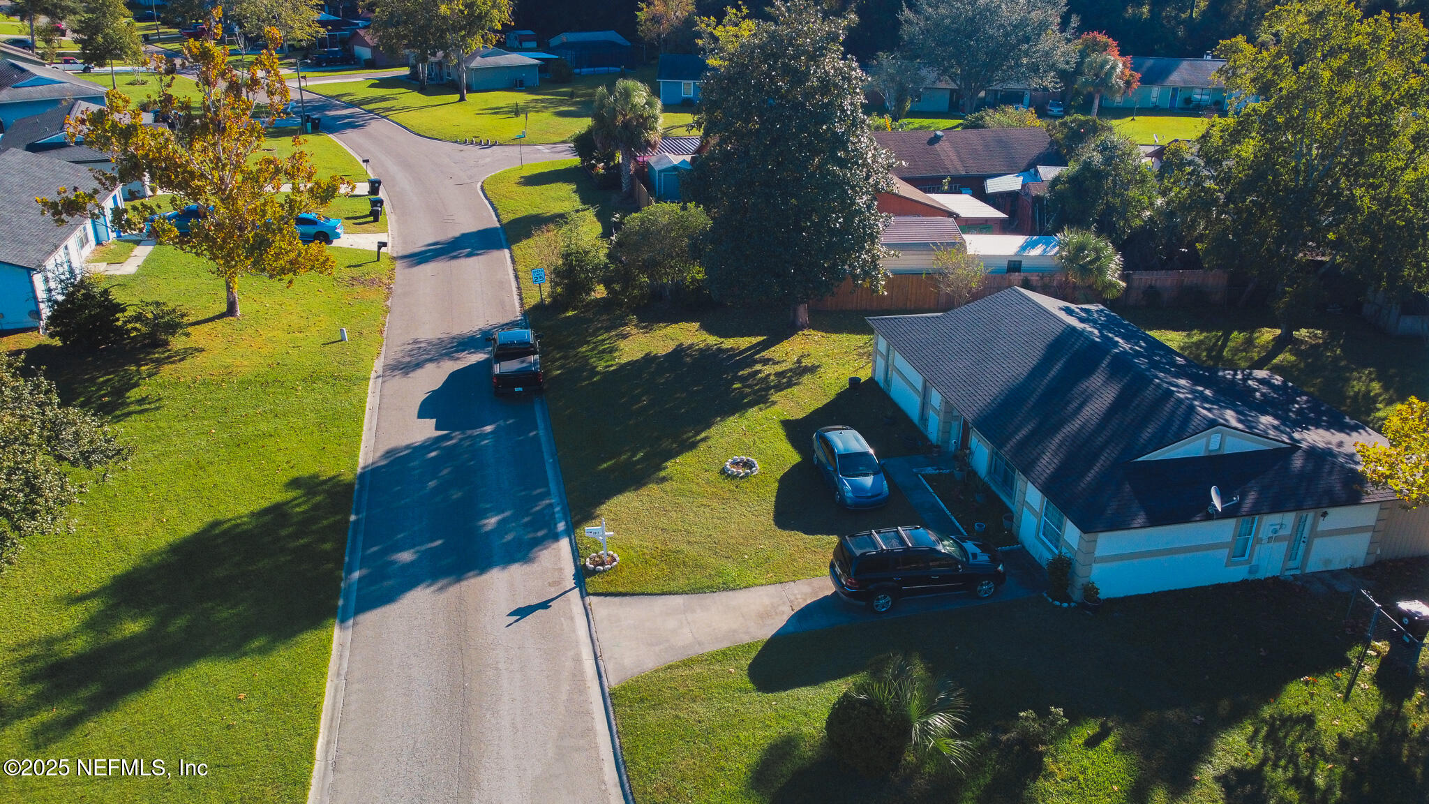 2847 Homestead Road Orange Park, FL 32065 - Photo 4 of 26 an aerial view of a house with a yard basket ball court and outdoor seating