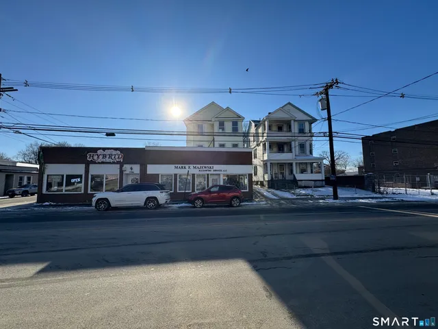 a view of front of building