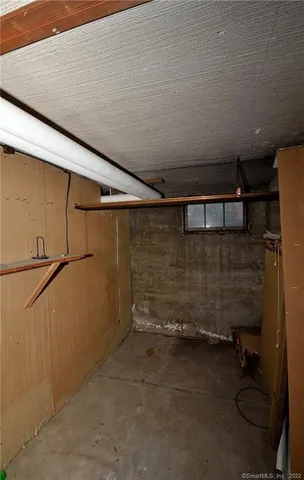 a view of storage and utility room