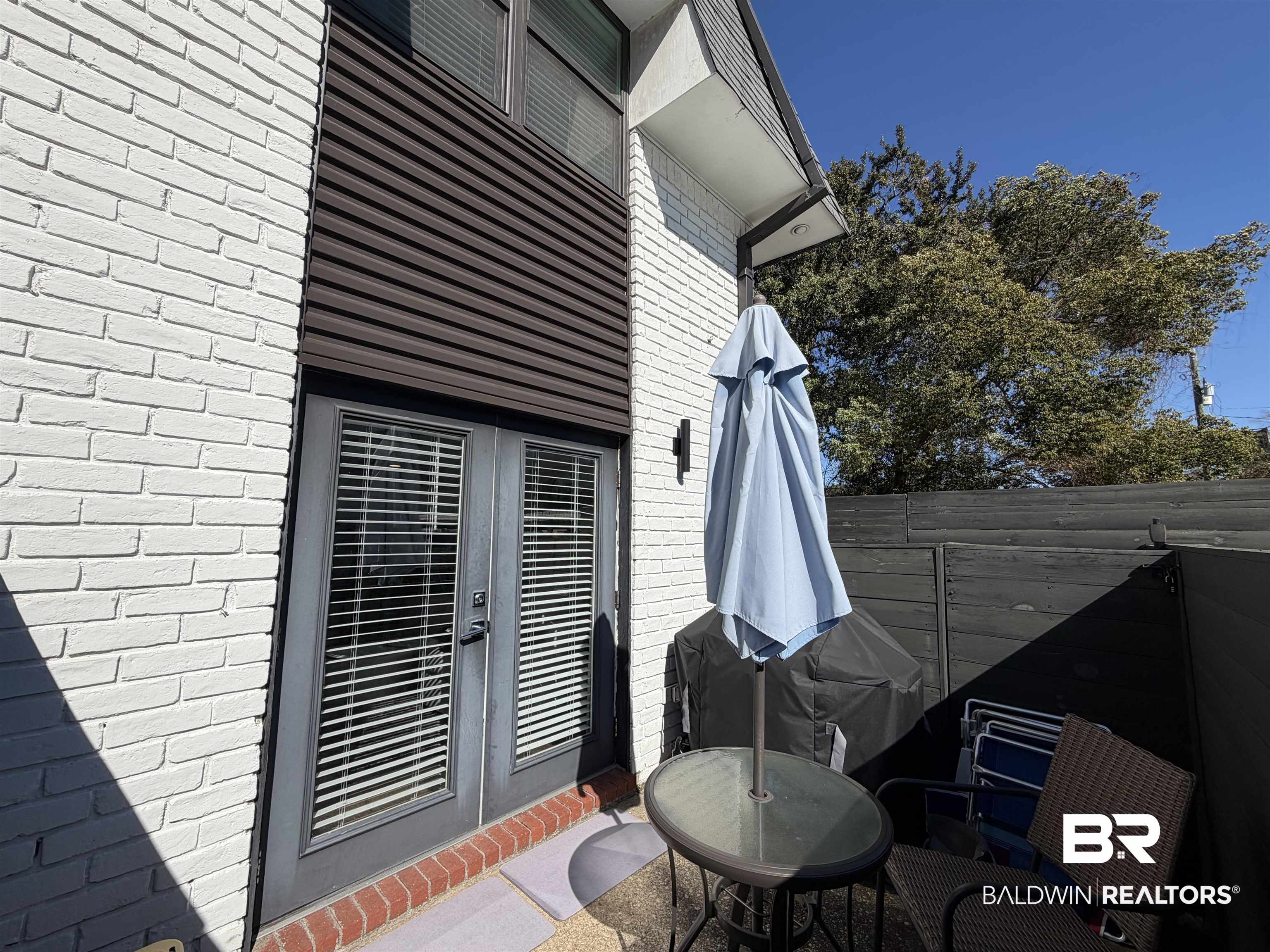 3655 Old Shell Road, Unit 211 Mobile, AL 36608 - Photo 12 of 17 View of patio / terrace with french doors