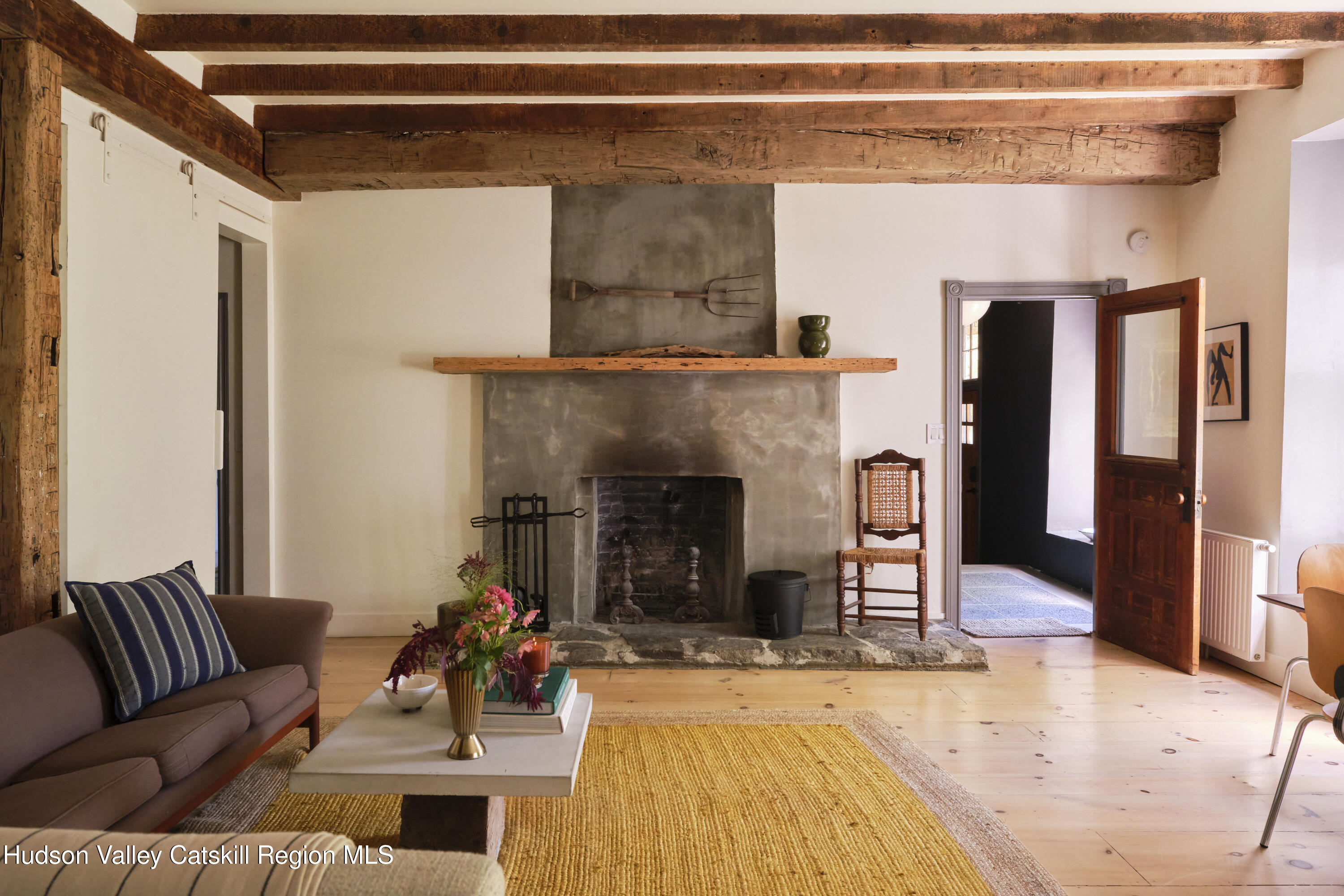 1883 Highway 213 Rifton, NY 12471 - Photo 3 of 50 a living room with furniture and a fireplace