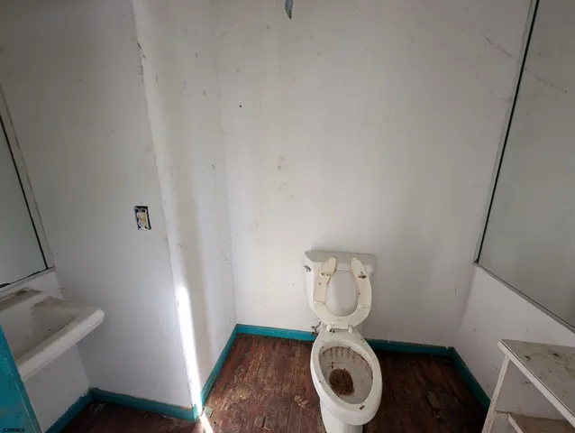 a front view of a building with street