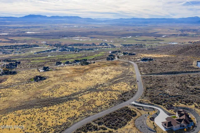 a view of ocean and mountain