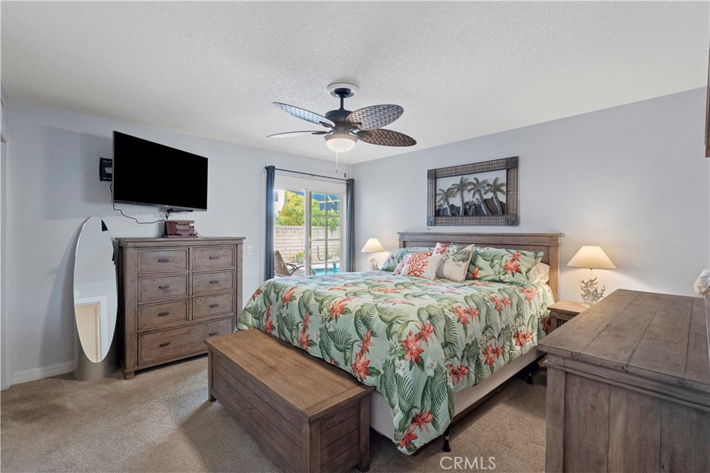 2537 Fulton Road La Verne, CA 91750 - Photo 23 of 43 a bedroom with a bed and a flat screen tv