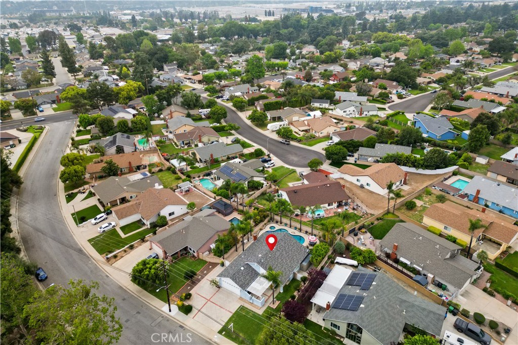 2537 Fulton Road La Verne, CA 91750 - Photo 37 of 43 an aerial view of residential houses with outdoor space