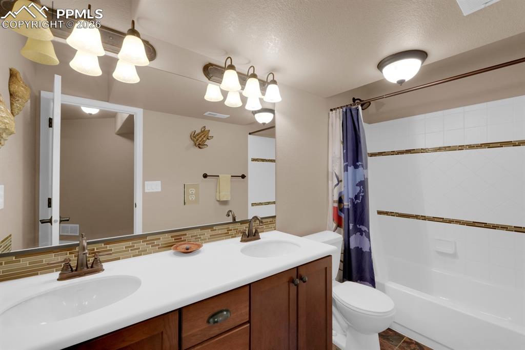 7636 Wichita Ridge Point Colorado Springs, CO 80923 - Photo 27 of 33 Basement bathroom