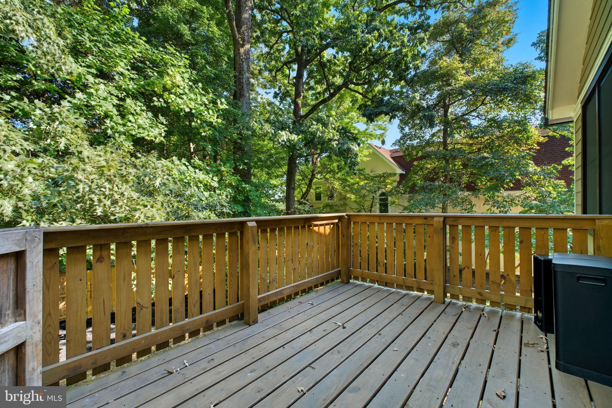 2539 Gallows Road Dunn Loring, VA 22027 - Photo 10 of 43 a balcony with wooden floor