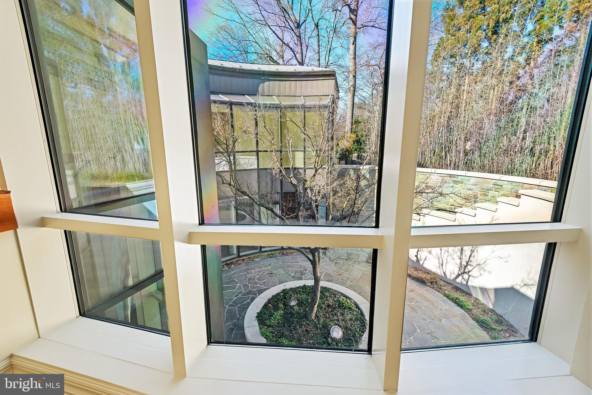 10111 Iron Gate Road Potomac, MD 20854 - Photo 53 of 94 Views of Terrace from Bedroom Wing Corridor