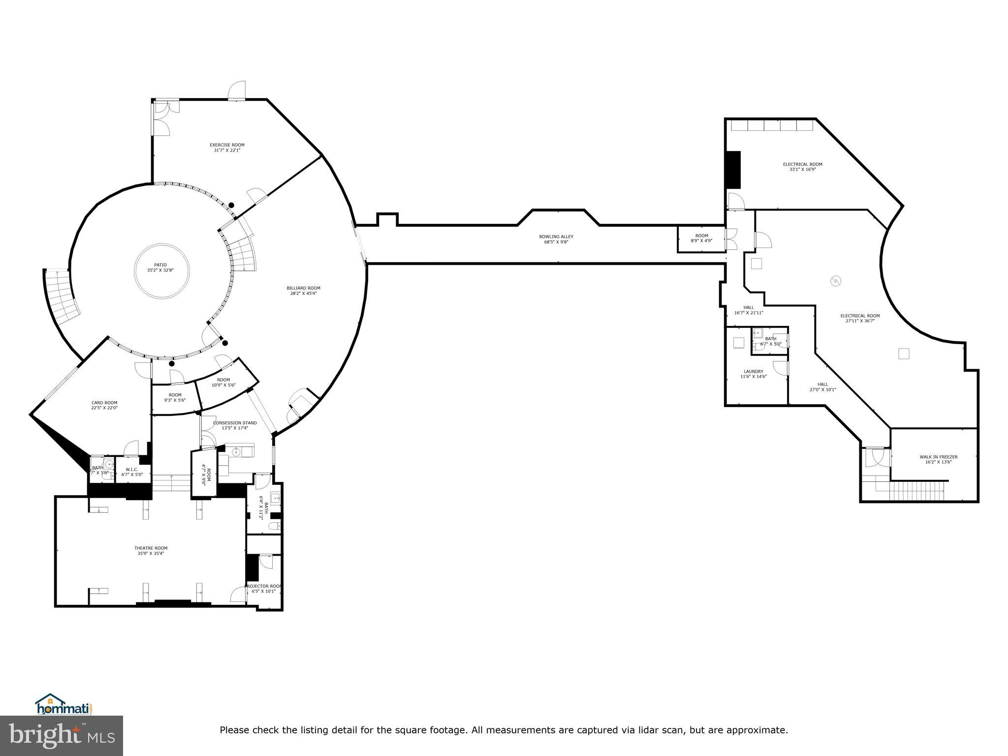 10111 Iron Gate Road Potomac, MD 20854 - Photo 92 of 94 :ower Level Floor Plan