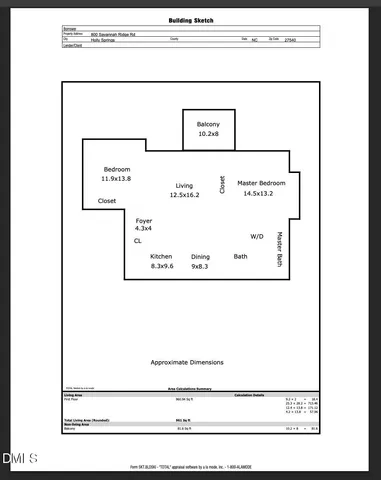 $270,000 | 800 West Savannah Ridge Road, Unit 116, Holly Springs, NC 27540