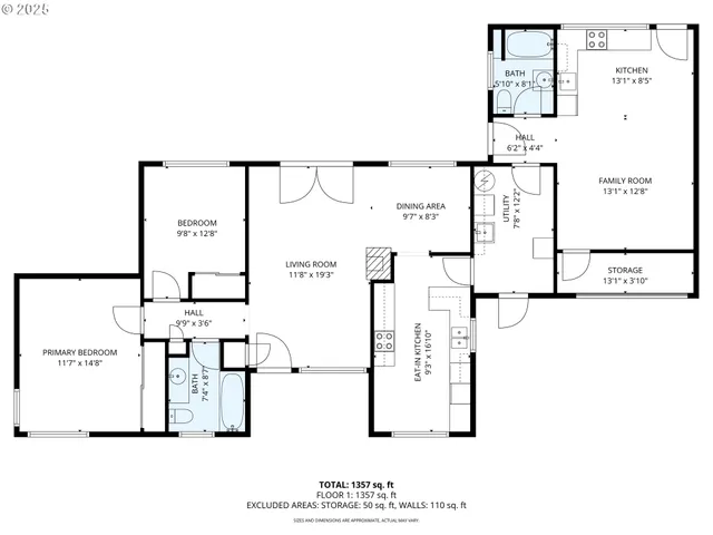 a picture of a floor plan