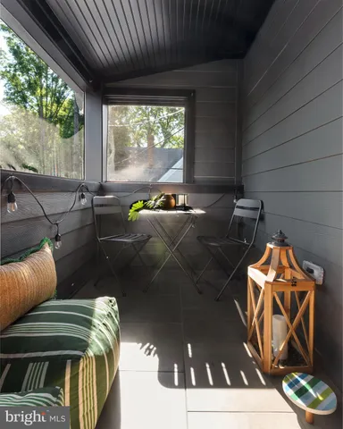 a view of outdoor space and seating area