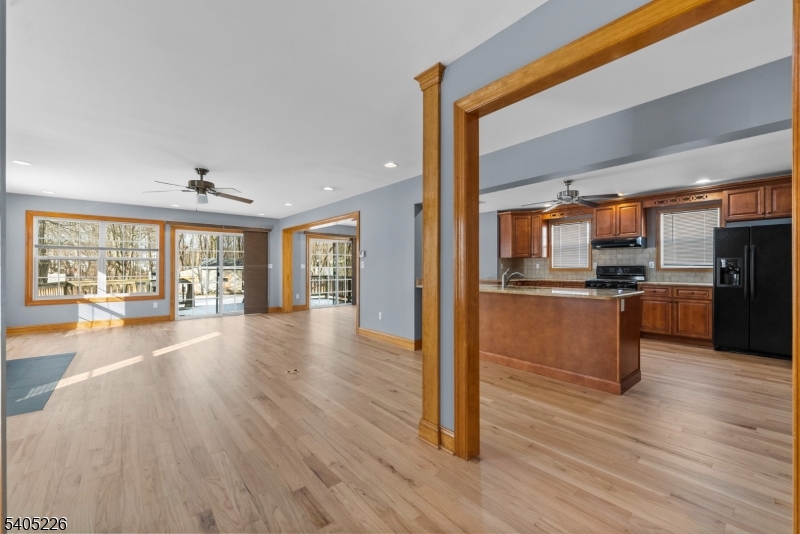 8 Kenvil Avenue Succasunna, NJ 07876 - Photo 9 of 21 a view of kitchen with cabinets and wooden floor