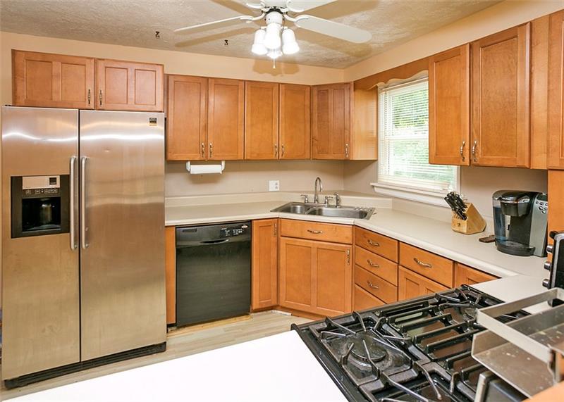680 South Ridge Road Coal Center, PA 15423 - Photo 9 of 25 Kitchen area with stainless steel appliances