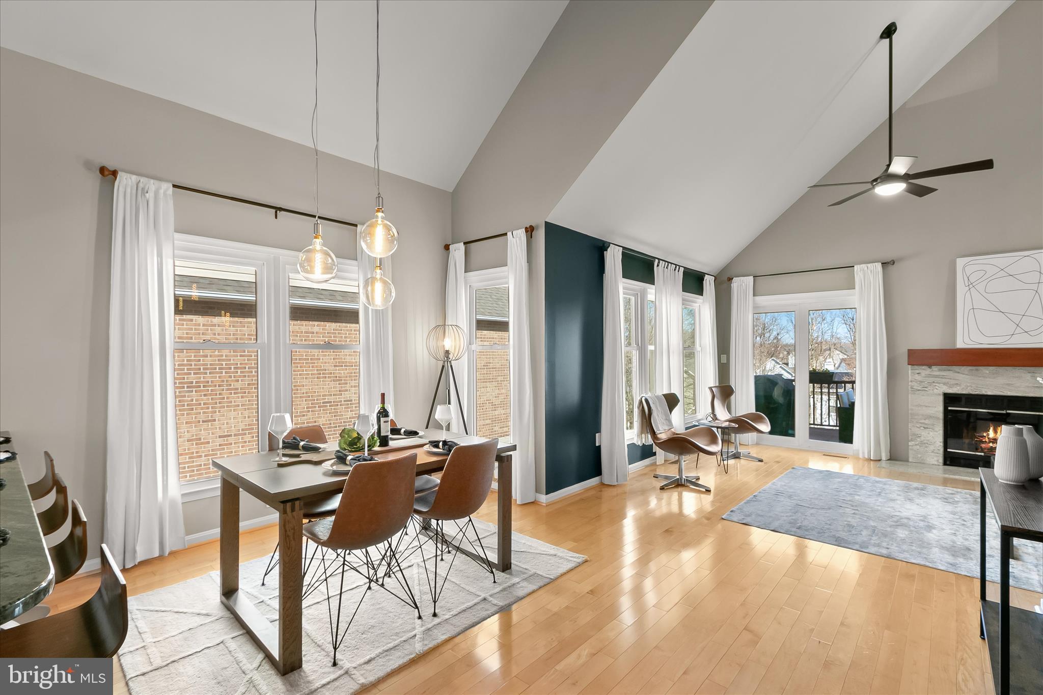 14215 Summit Lane Laurel, MD 20708 - Photo 15 of 62 a view of a dining room with furniture window and outside view