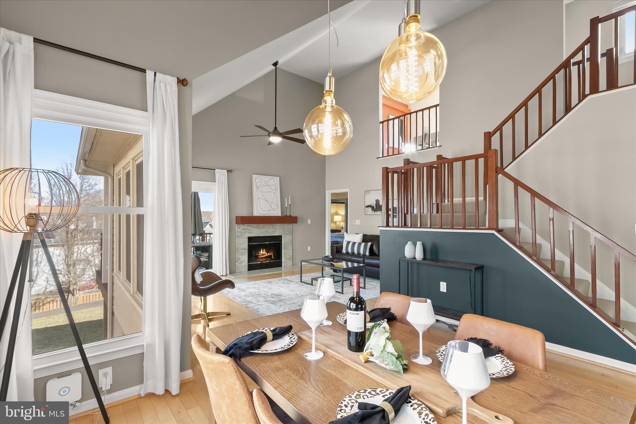 14215 Summit Lane Laurel, MD 20708 - Photo 16 of 62 a view of a livingroom with furniture window and wooden floor