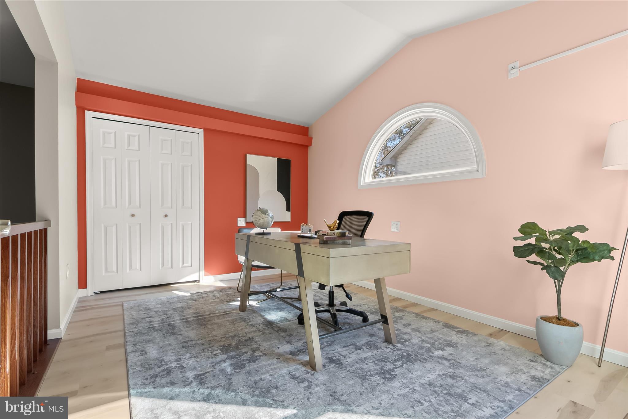 14215 Summit Lane Laurel, MD 20708 - Photo 36 of 62 a workspace with furniture and a potted plant