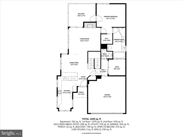 $595,000 | 14215 Summit Lane, Laurel, MD 20708