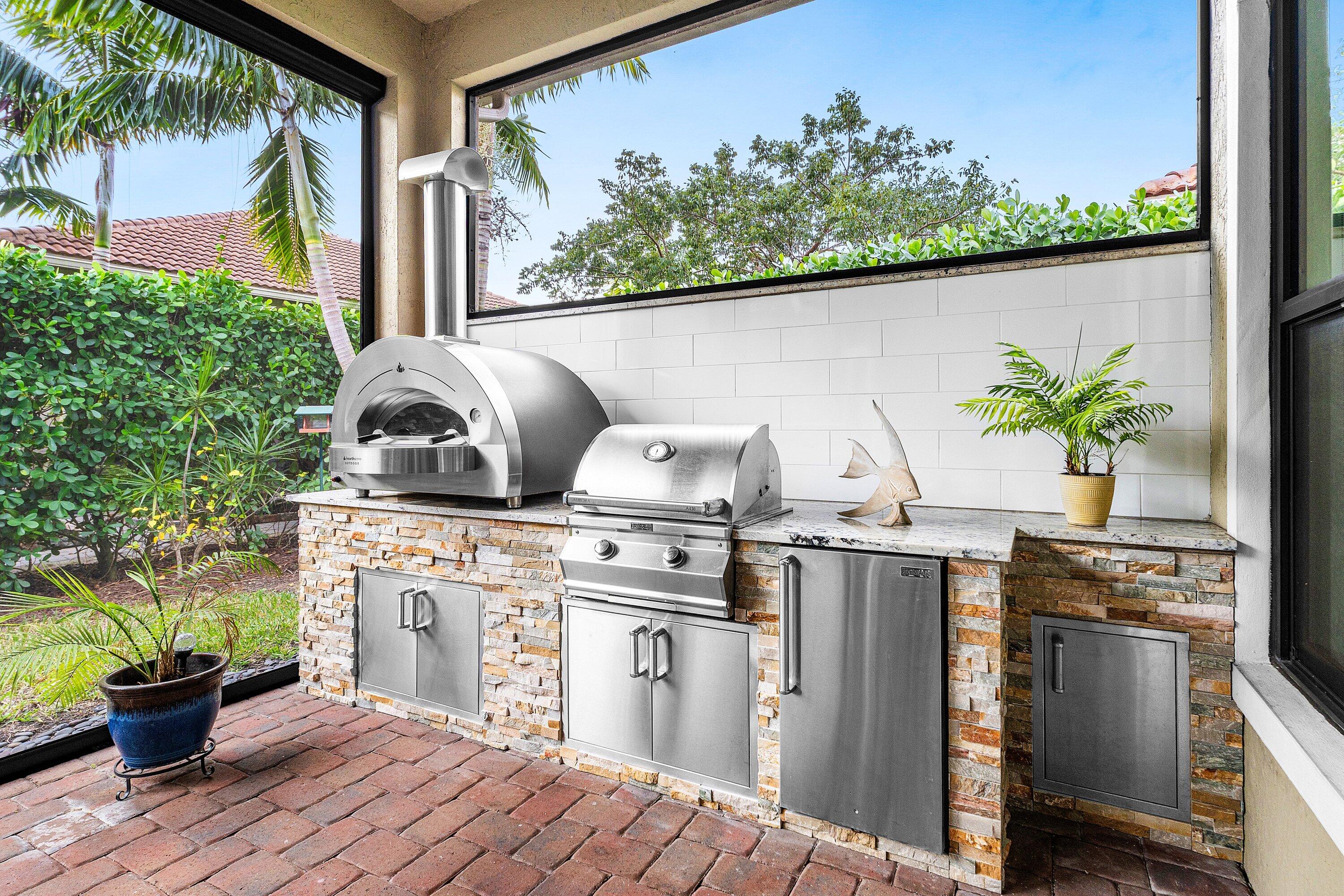 11832 Palermo Road Parkland, FL 33076 - Photo 32 of 42 Summer Kitchen