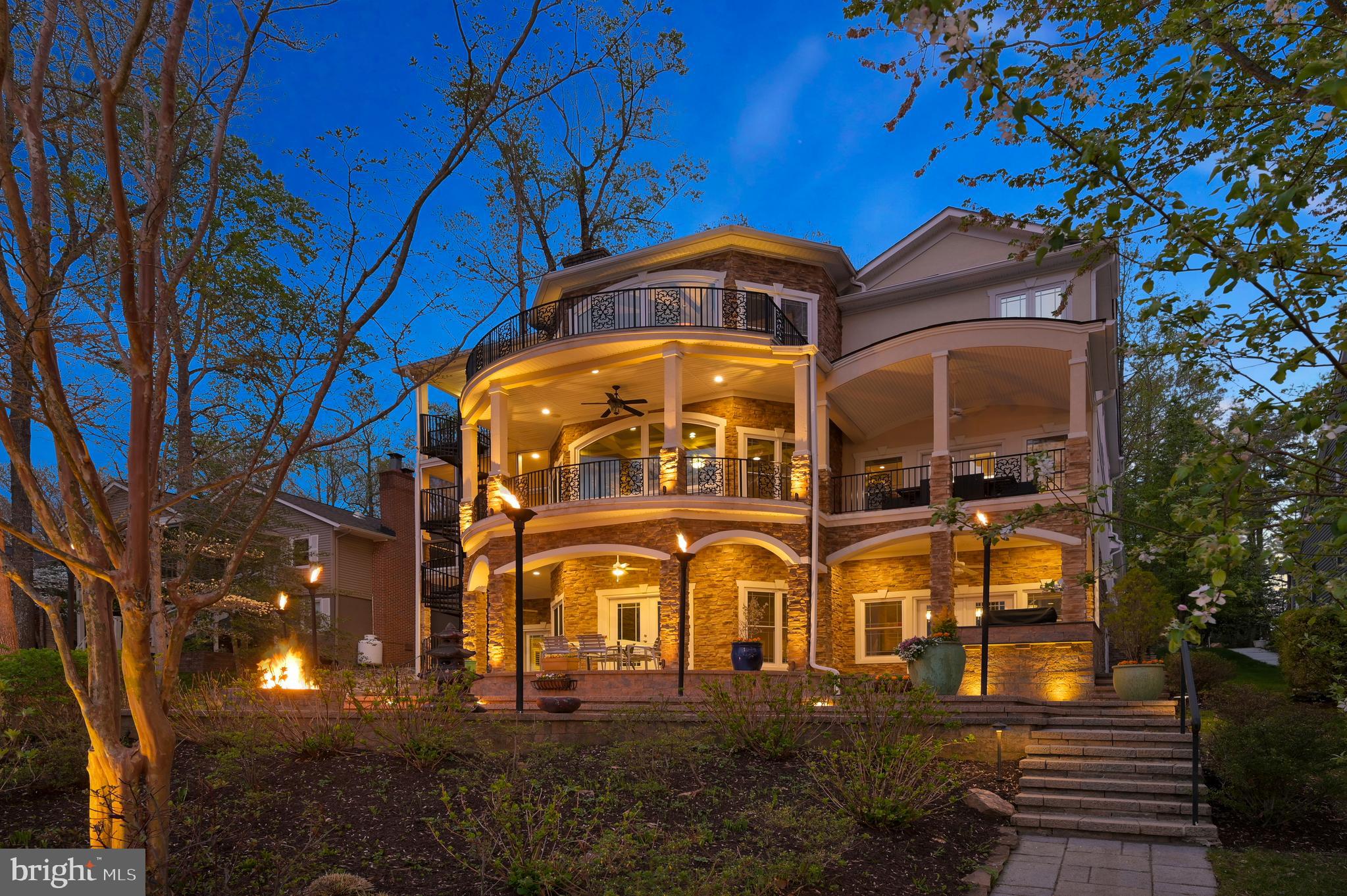 206 Madison Circle Locust Grove, VA 22508 - Photo 134 of 147 A Dream Home That Dazzles at Dusk!