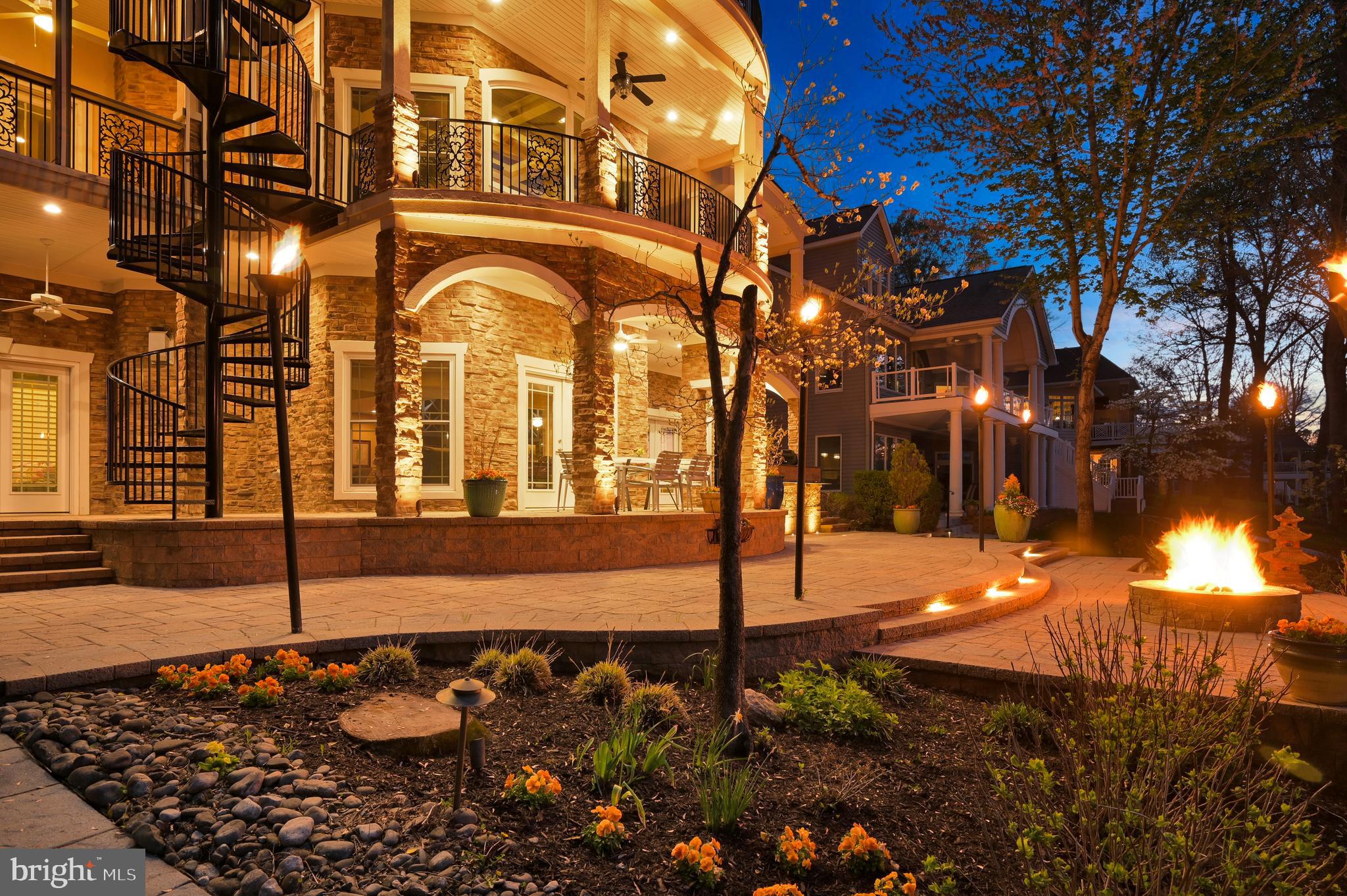 206 Madison Circle Locust Grove, VA 22508 - Photo 136 of 147 This Home is a Showstopper After Sunset!