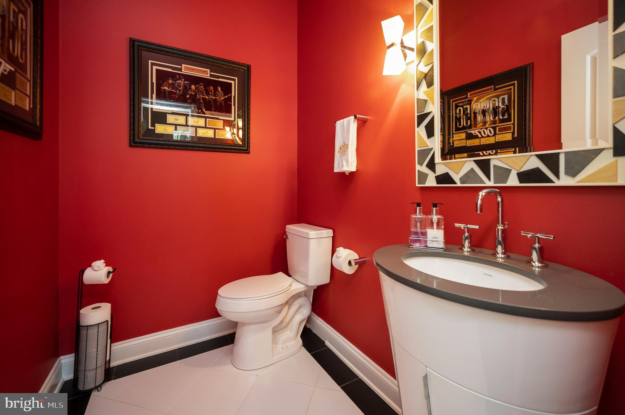 206 Madison Circle Locust Grove, VA 22508 - Photo 45 of 147 Half Bath with Modern Fixtures on Main Level