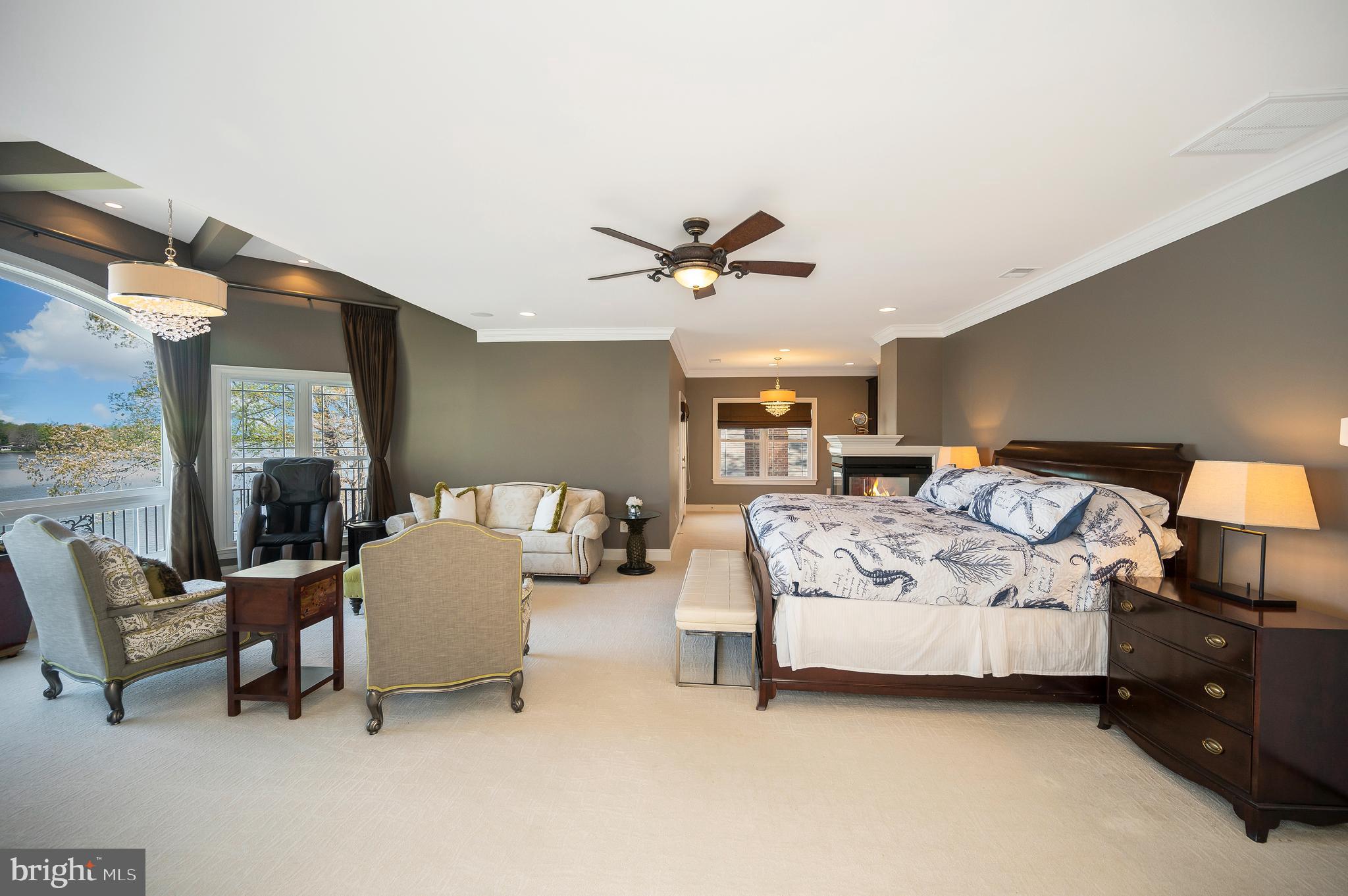 206 Madison Circle Locust Grove, VA 22508 - Photo 54 of 147 Primary Bedroom- Luxury, Space, & Views All in One