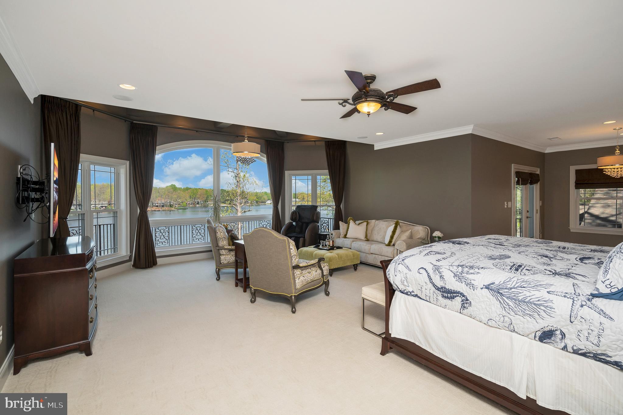 206 Madison Circle Locust Grove, VA 22508 - Photo 55 of 147 Large Primary Suite with Elegant Sitting Area