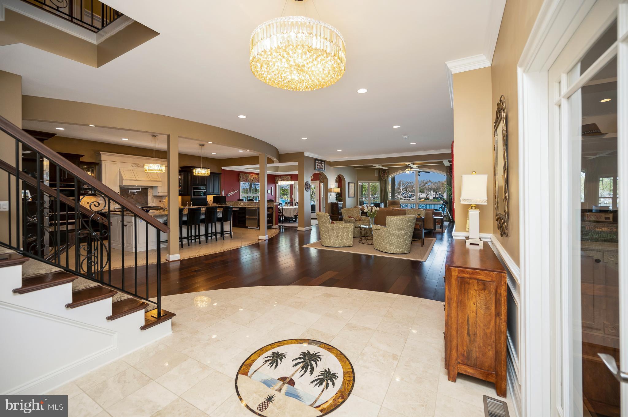 206 Madison Circle Locust Grove, VA 22508 - Photo 10 of 147 Expansive Foyer w/ Marble Tile Decorative Inlay