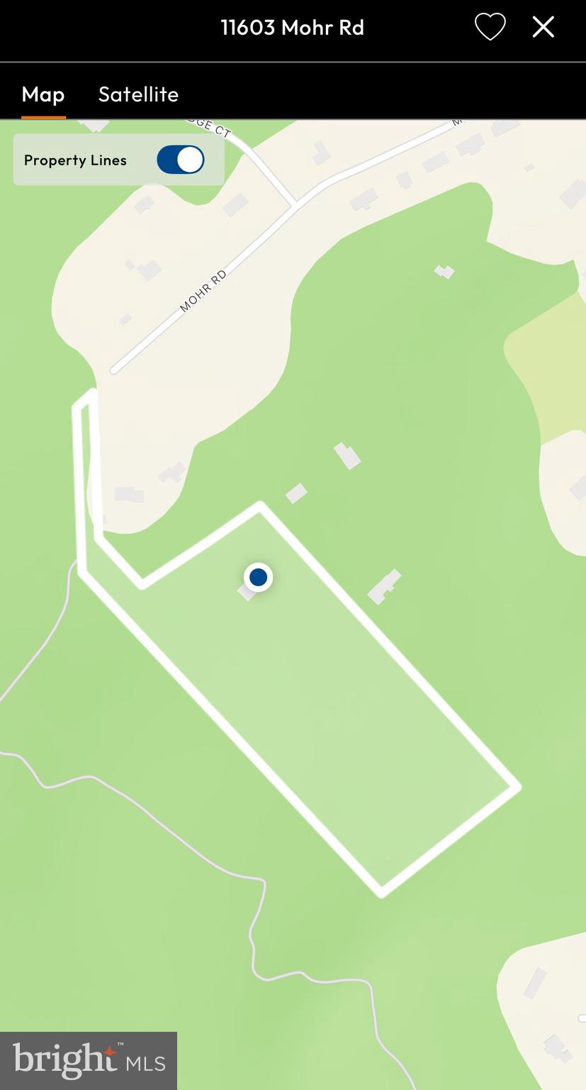 11603 Mohr Road Kingsville, MD 21087 - Photo 2 of 59 Property lines and shape of lot for reference.