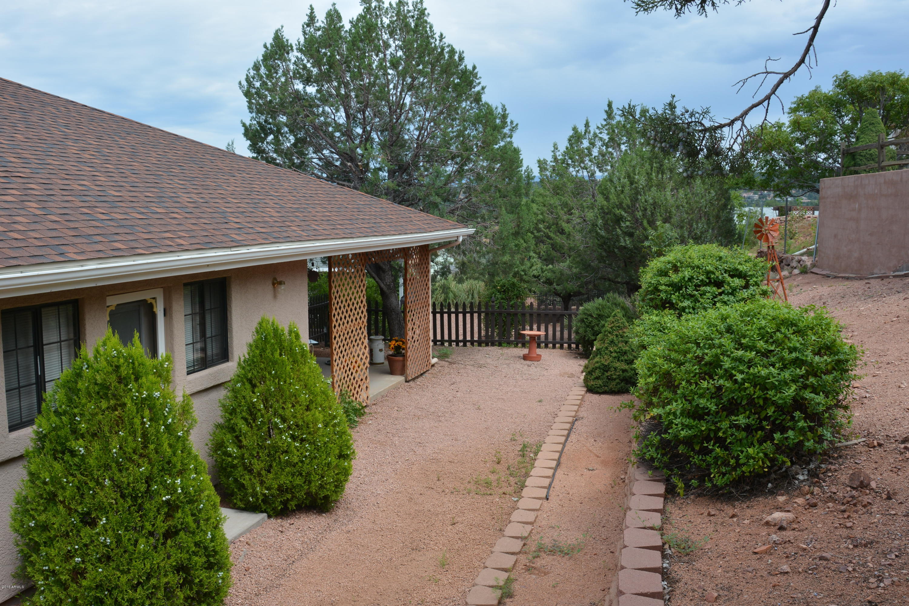 311 South Rim Rock Point Payson, AZ 85541 - Photo 16 of 23 Rear Yard From Upper Lot