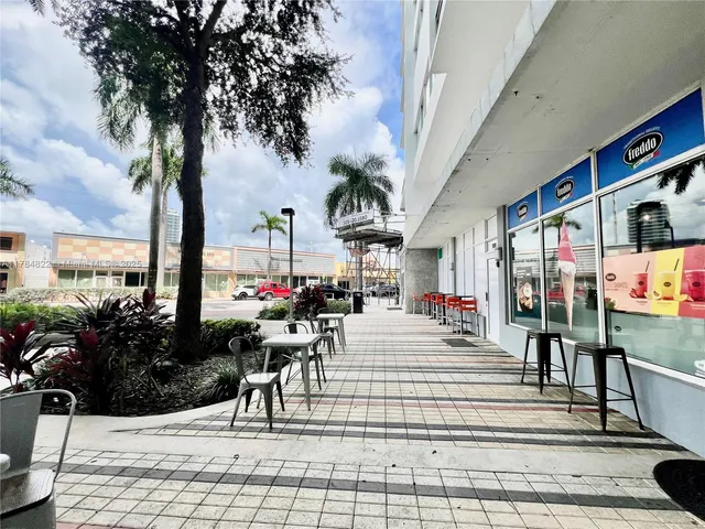 a view of outdoor space with seating area