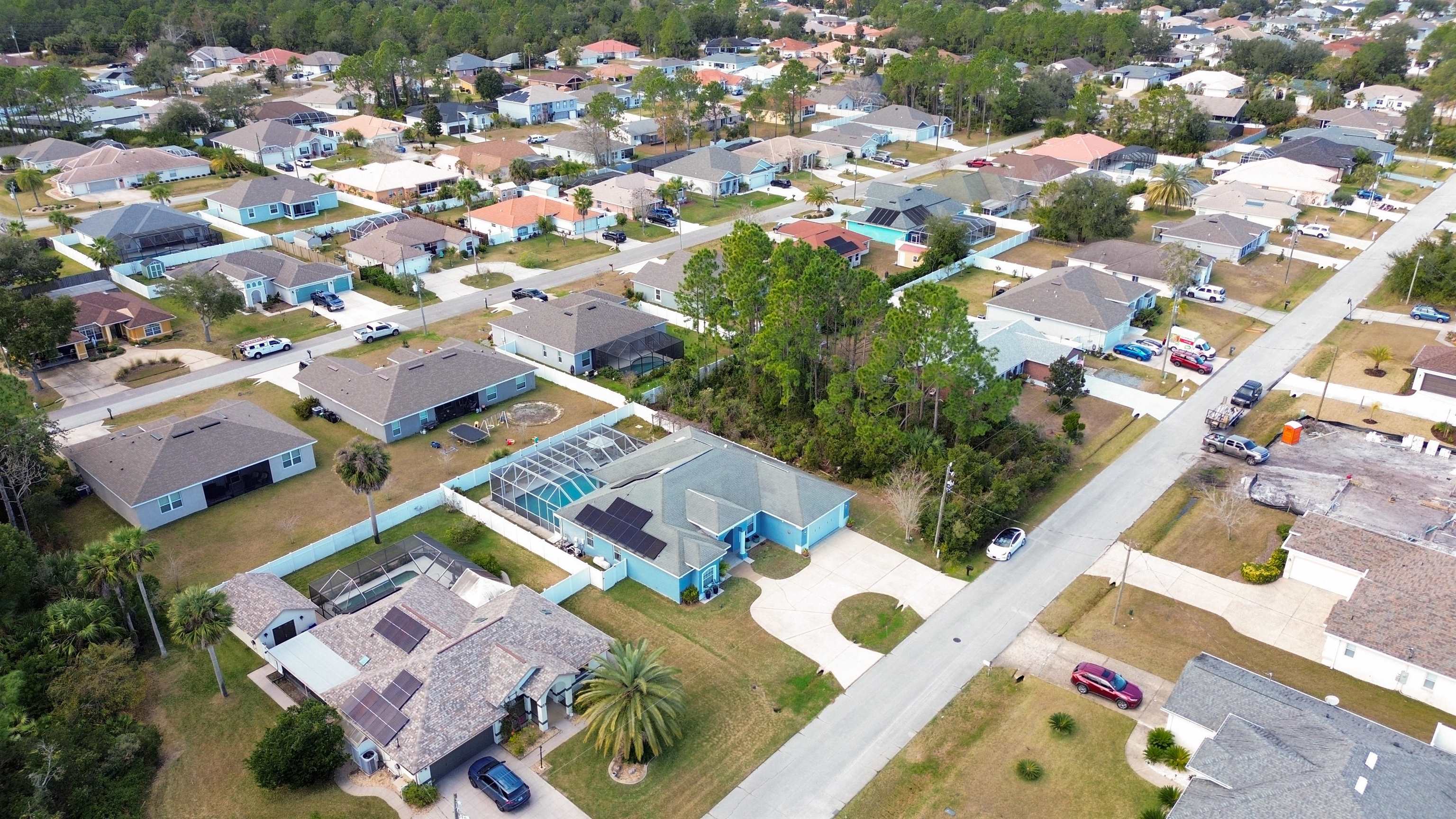 22 Flanders Lane Palm Coast, FL 32137 - Photo 65 of 70 a view of yard and patio
